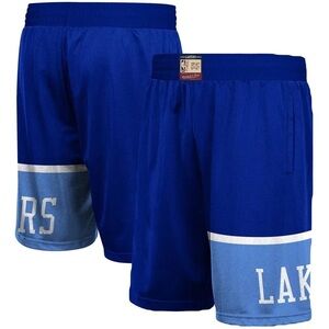 NWT - Mitchell & Ness Men’s Blue Vintage 1959-60 LA Lakers Shorts, Size - L